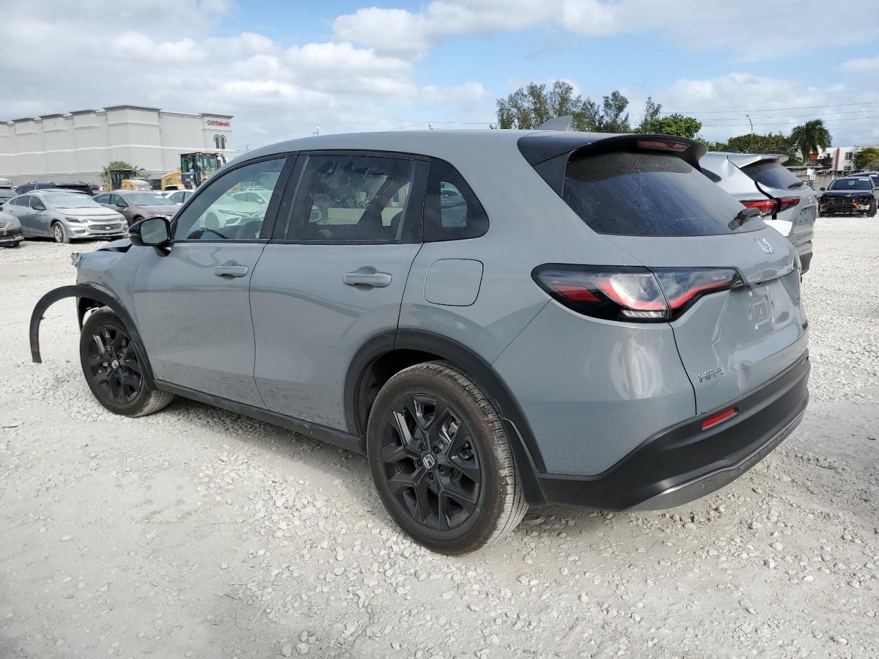2024 Honda HR-V VIN 3CZRZ1H53RM749110 Copart auction photo, front end damage thumbnail 2