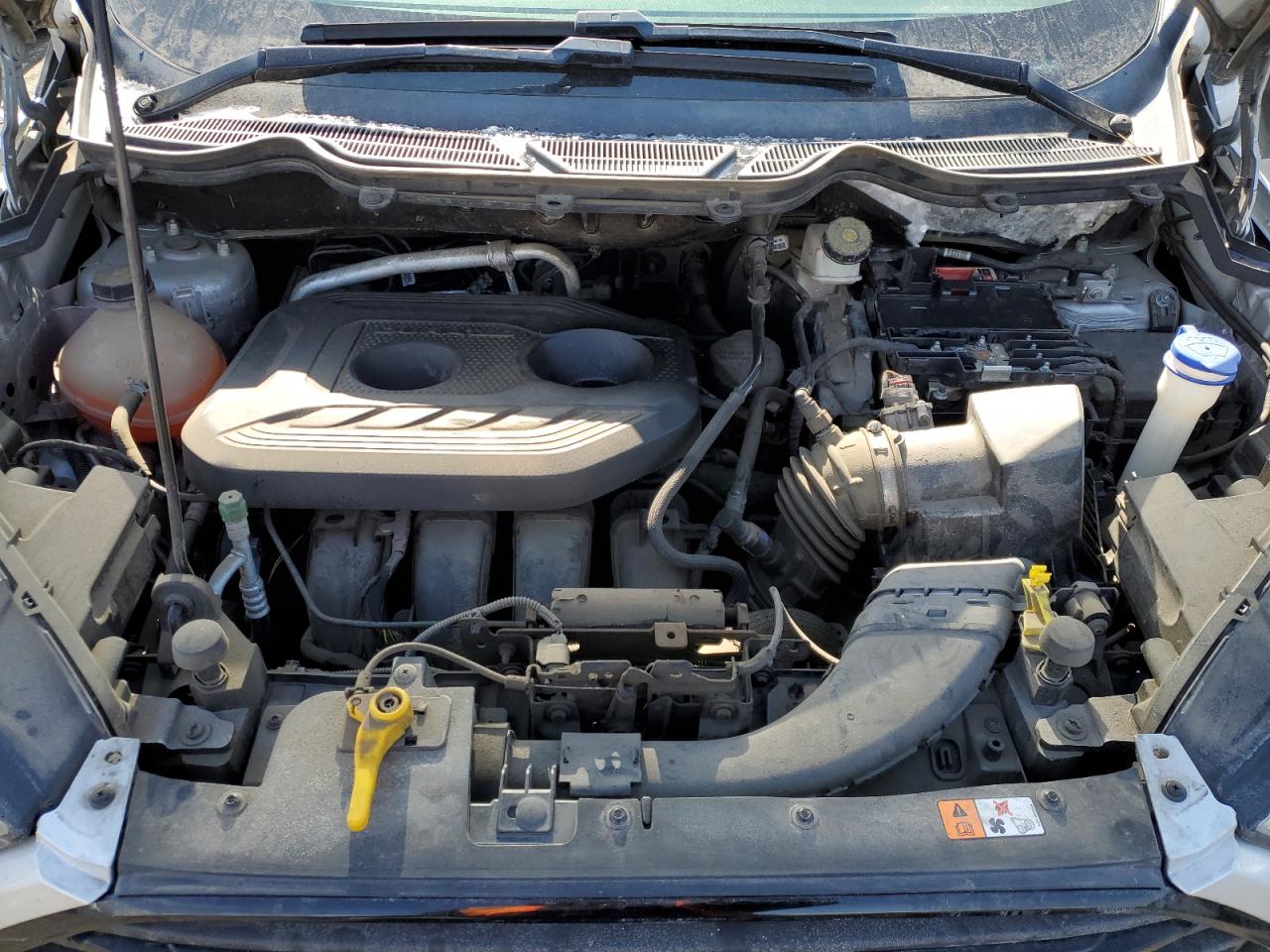 2020 Ford EcoSport VIN MAJ6S3FL5LC313898 Copart auction photo, rear end / hail damage thumbnail 14