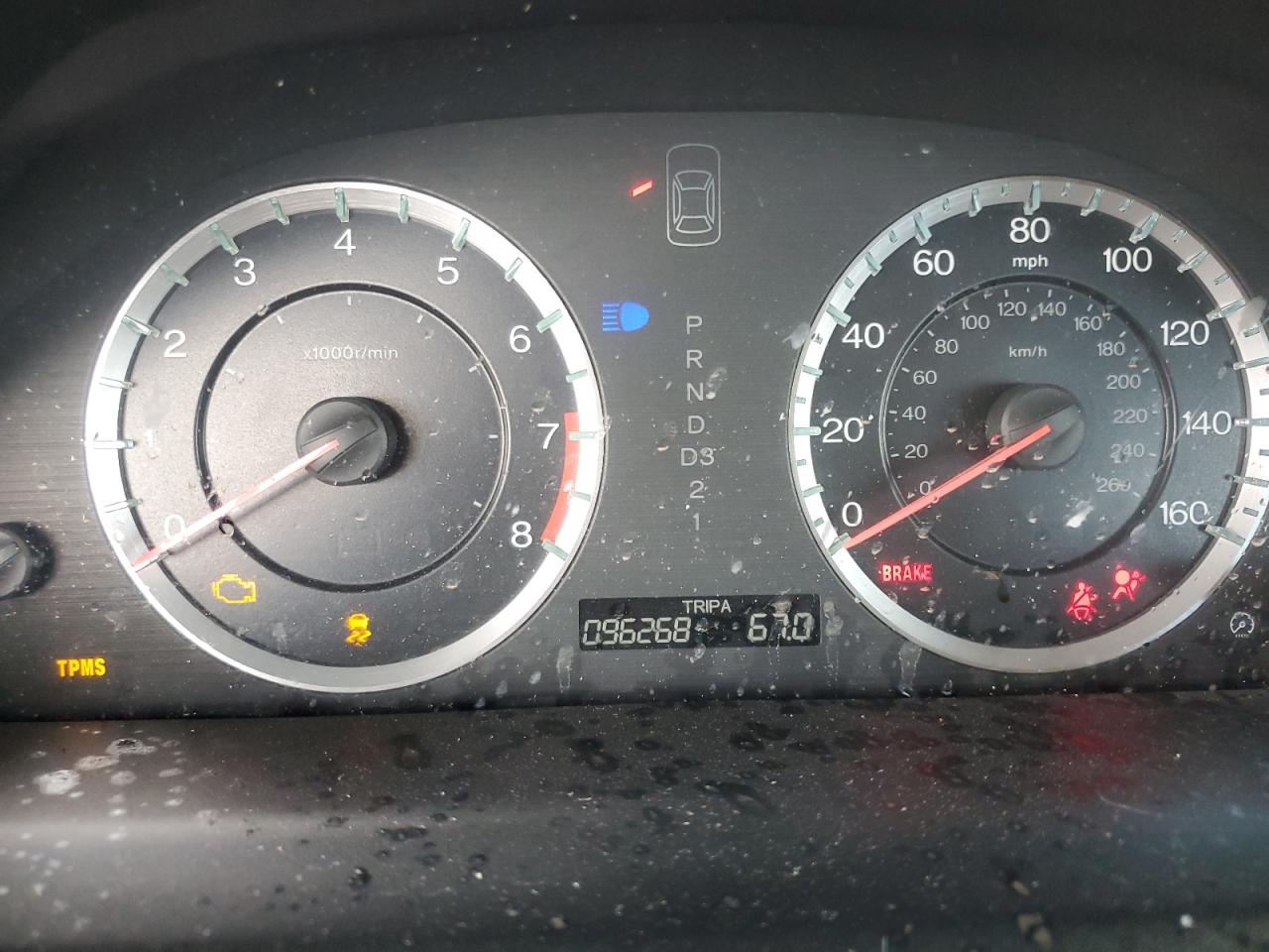 2012 Honda Accord VIN 1HGCP2F60CA162307 Copart auction photo, all over damage thumbnail 9