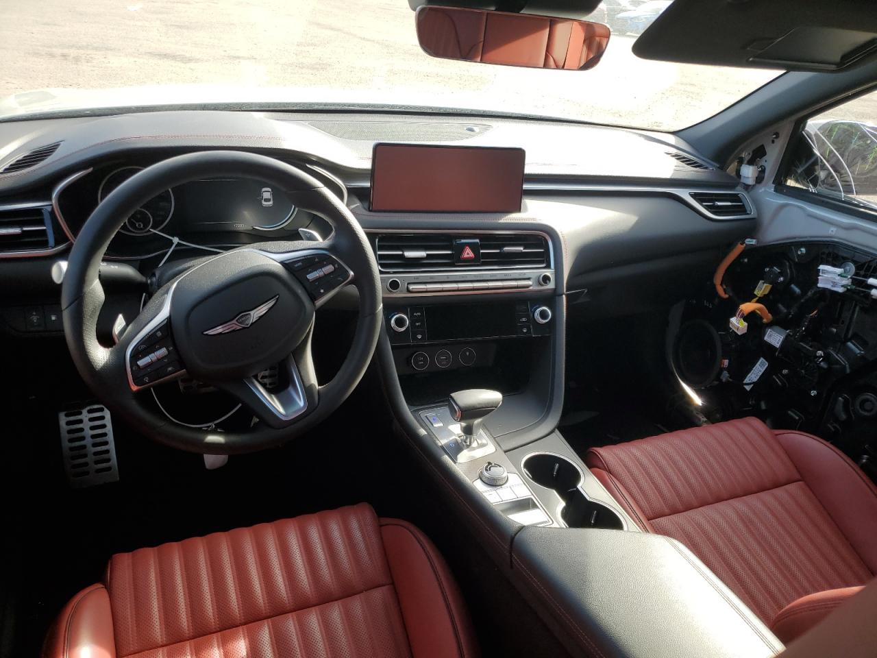 2024 Genesis G70 VIN KMTG34SC5RU136362 Copart auction photo, side damage thumbnail 8