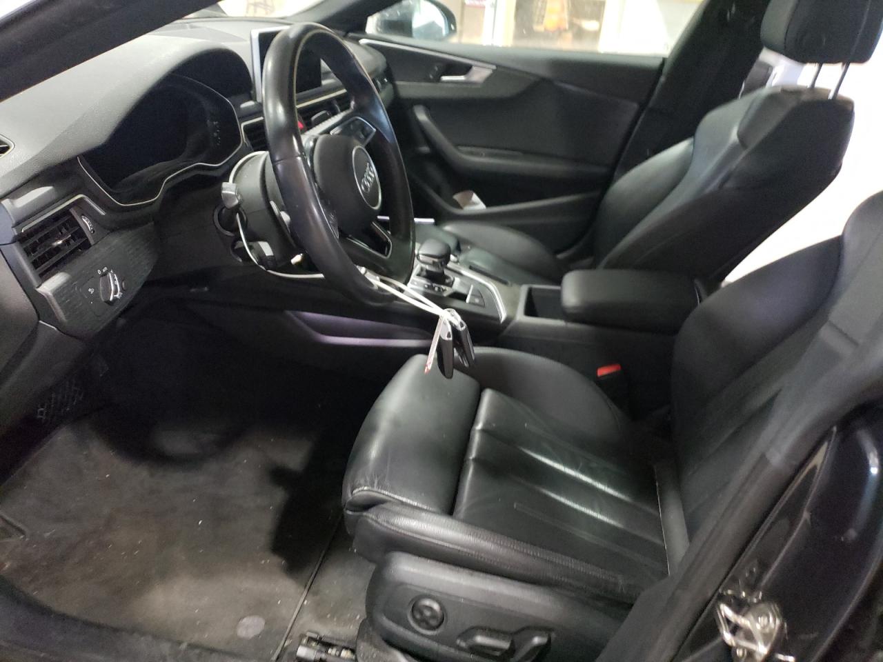 2018 Audi A5 VIN WAUENCF5XJA075907 Copart auction photo, rear end damage thumbnail 7