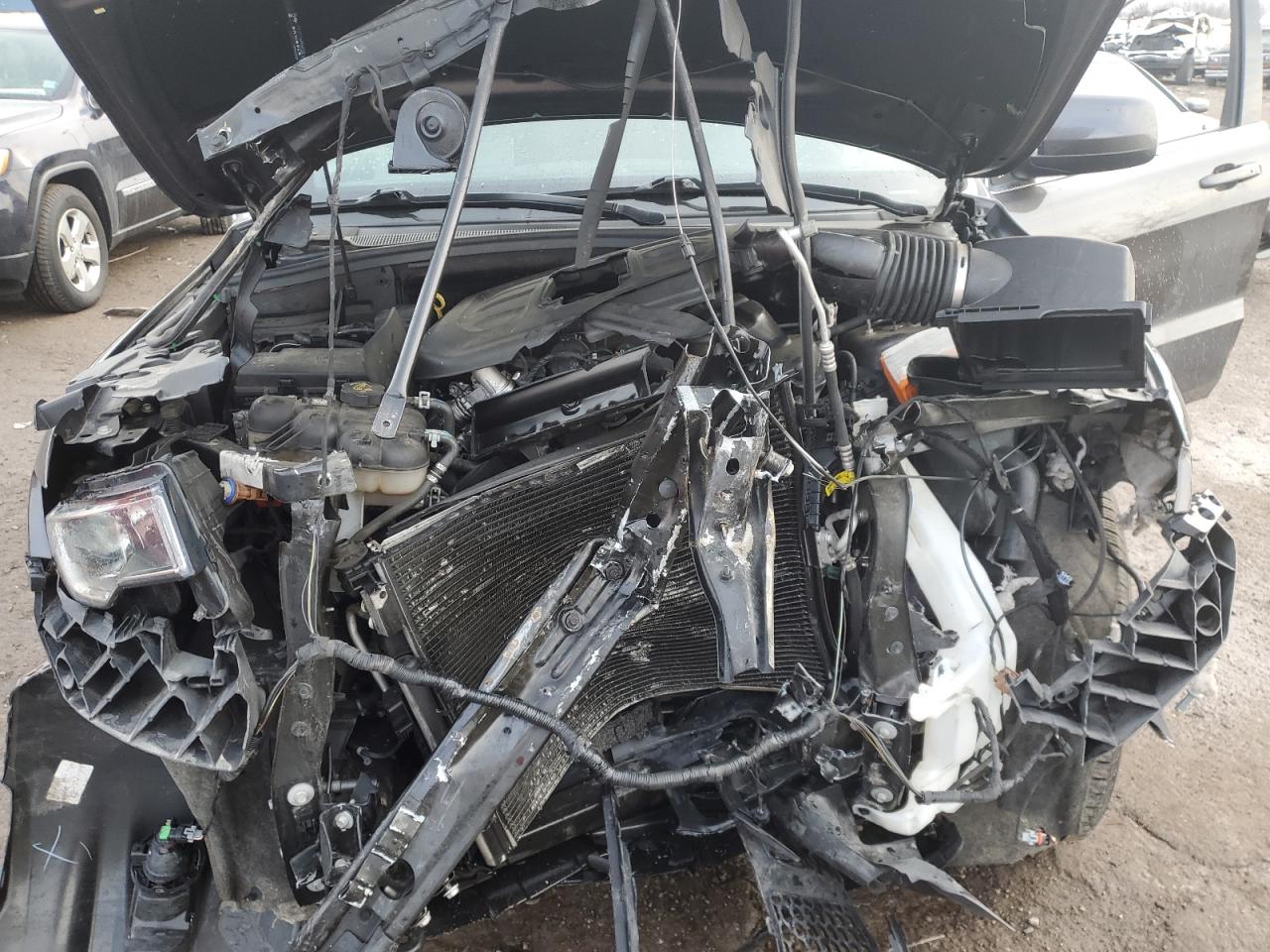2021 Jeep Grand Cherokee VIN 1C4RJFAG1MC525172 Copart auction photo, front end damage thumbnail 12