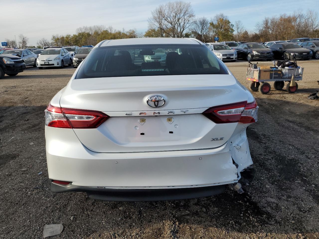 2018 Toyota Camry VIN 4T1B11HK3JU097895 Copart auction photo, rear end damage thumbnail 6