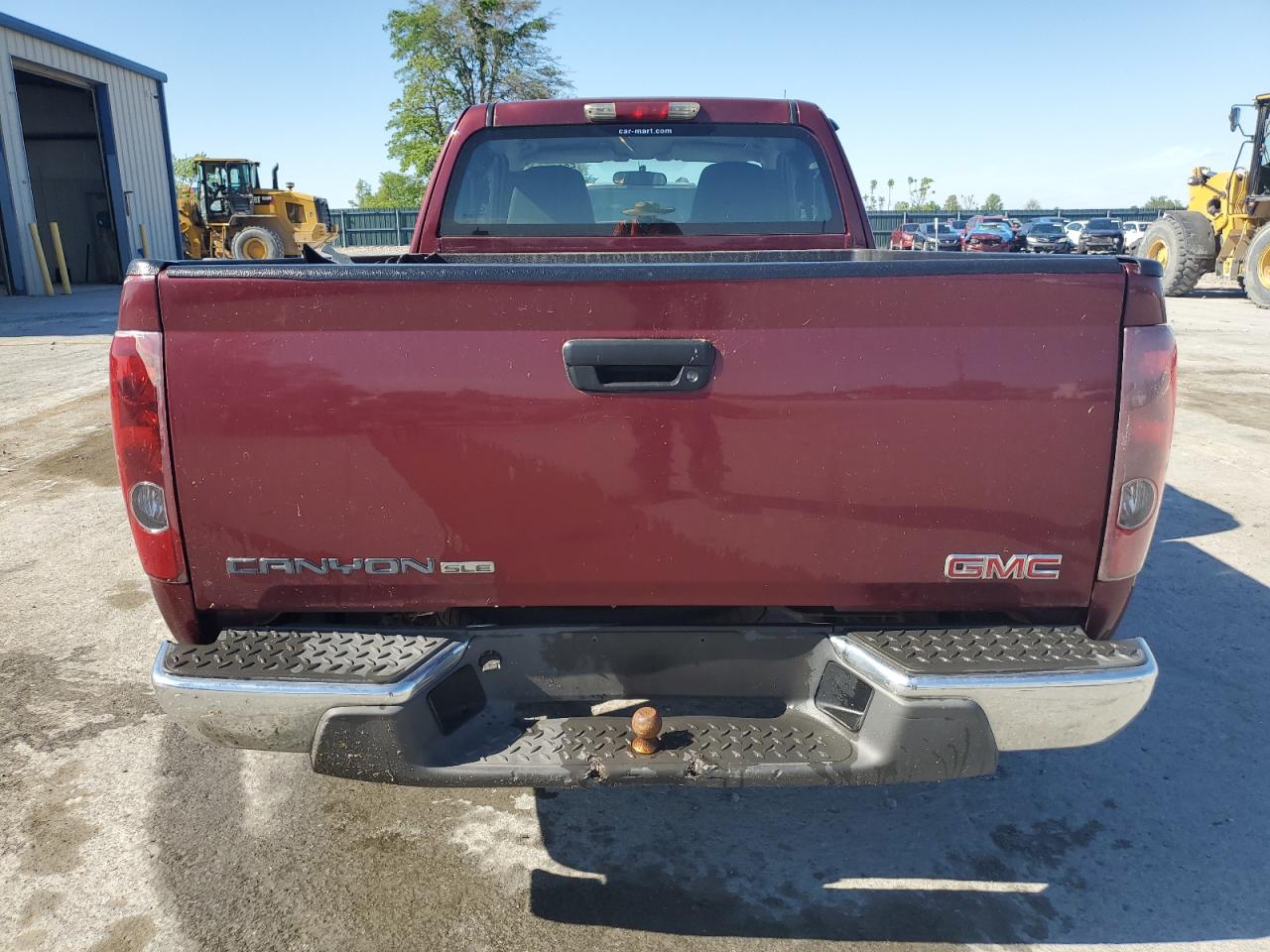 2007 GMC Canyon VIN 1GTCS199478216394 Copart auction photo, front end damage thumbnail 6