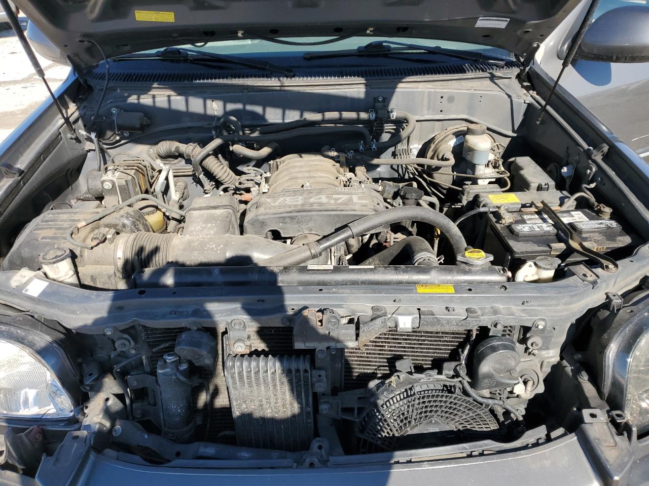 2007 Toyota Sequoia VIN 5TDZT34A17S297595 Copart auction photo, front end / rear end damage thumbnail 12
