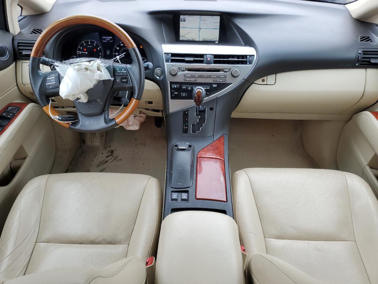 2010 Lexus RX VIN 2T2BK1BA5AC004398 Copart auction photo, front end damage thumbnail 8