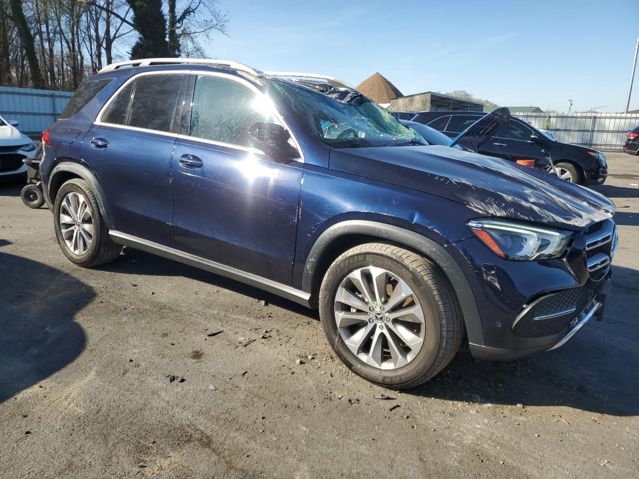 2021 Mercedes-Benz GLE VIN 4JGFB5KB8MA416227 Copart auction photo, all over damage thumbnail 4