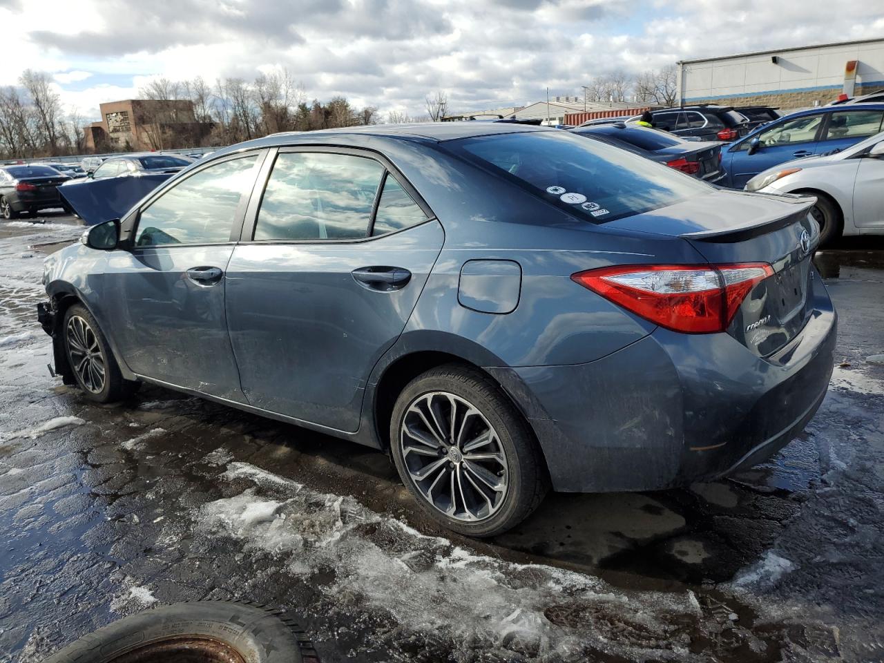 2015 Toyota Corolla VIN 2T1BURHE0FC344962 Copart auction photo, front end damage thumbnail 2