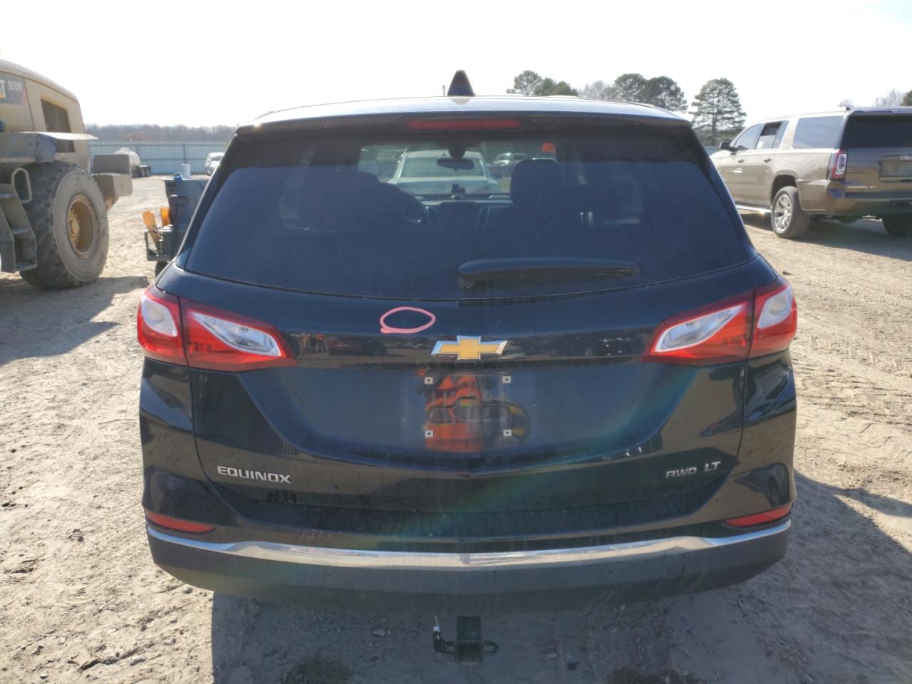 2020 Chevrolet Equinox VIN 2GNAXUEVXL6114974 Copart auction photo, front end / all over damage thumbnail 6