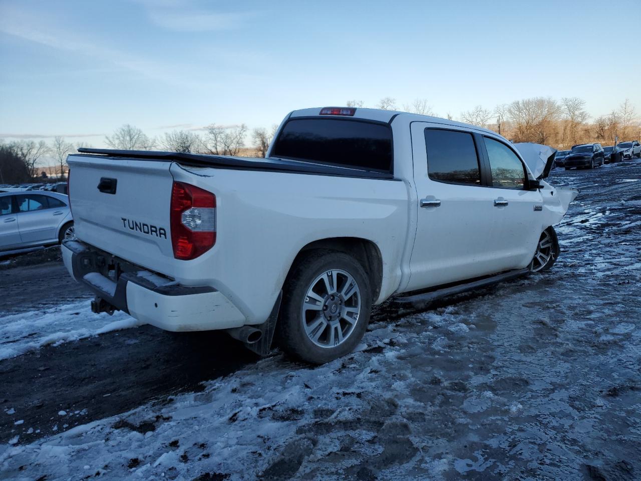 2019 Toyota Tundra VIN 5TFAY5F12KX828829 Copart auction photo, front end damage thumbnail 3