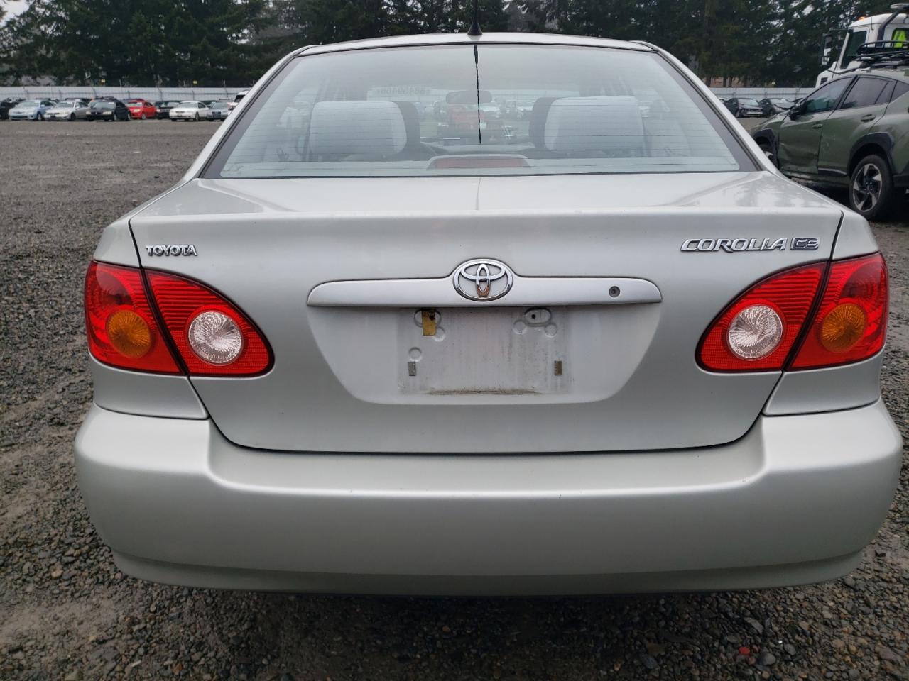 2004 Toyota Corolla VIN 2T1BR32E24C813005 Copart auction photo, side damage thumbnail 6