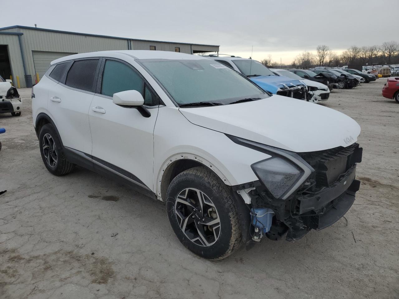 2023 KIA Sportage VIN KNDPUCAFXP7037680 Copart auction photo, front end damage thumbnail 4