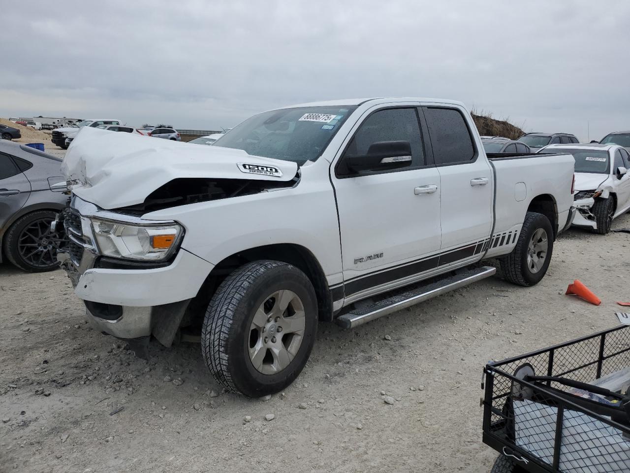 2022 RAM 1500 VIN 1C6SRFBT1NN160382