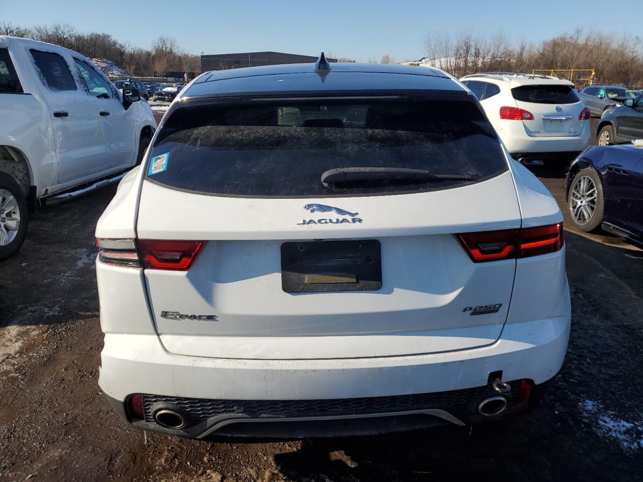 2019 Jaguar E-Pace VIN SADFJ2FX3K1Z53052 Copart auction photo, front end damage thumbnail 6