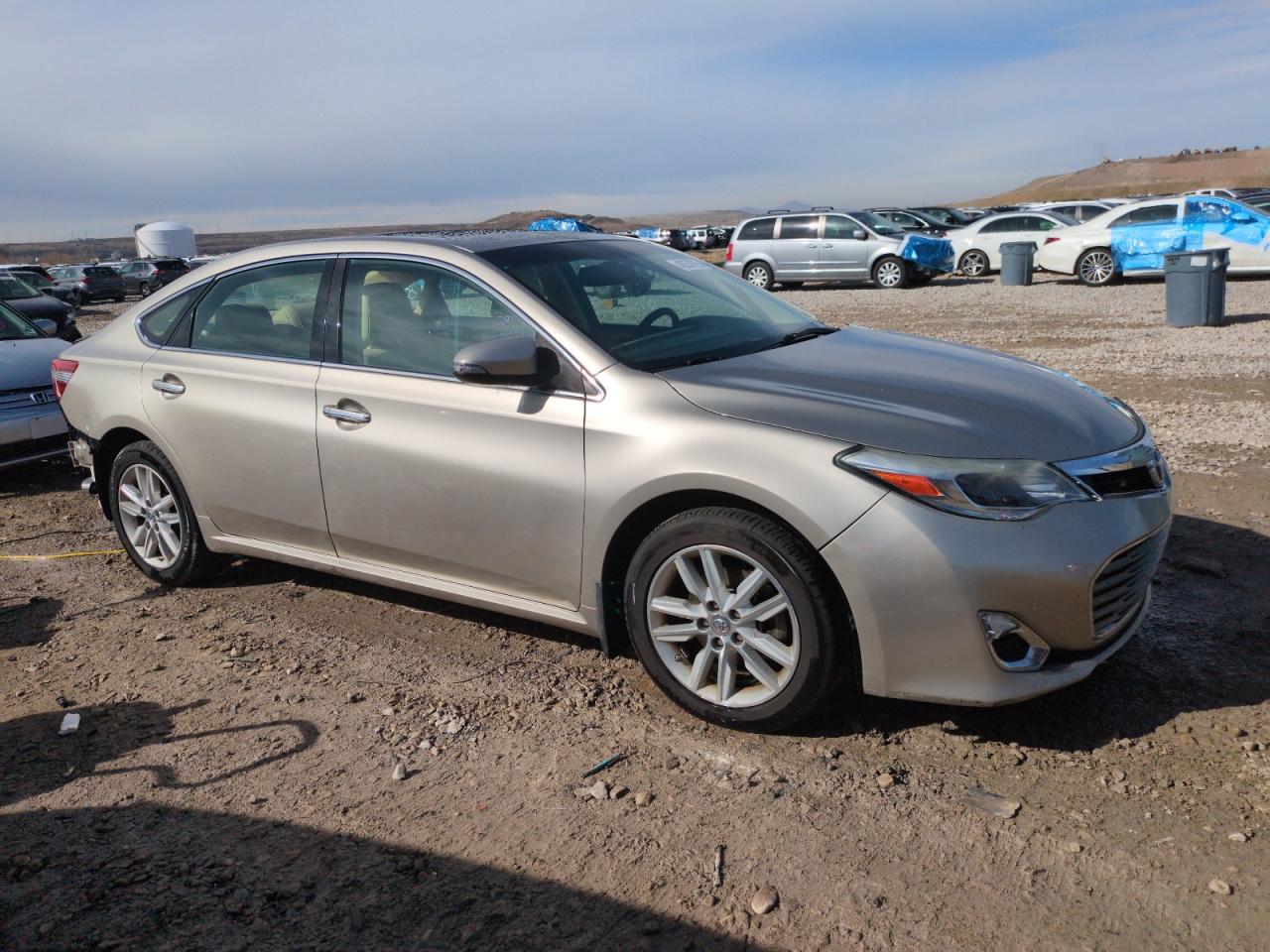 2013 Toyota Avalon VIN 4T1BK1EB0DU067811 Copart auction photo, front end / rear end damage thumbnail 4
