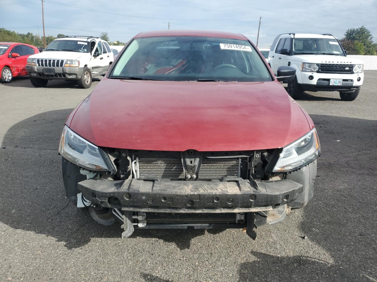 2016 Volkswagen Jetta VIN 3VW267AJ6GM210386 Copart auction photo, all over damage thumbnail 5