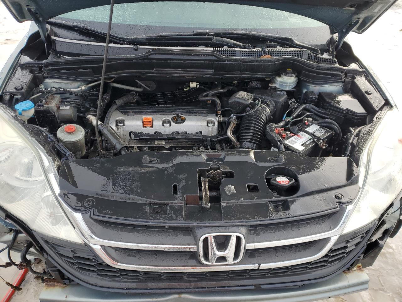 2010 Honda CR-V VIN 5J6RE3H39AL801450 Copart auction photo, front end / side damage thumbnail 12