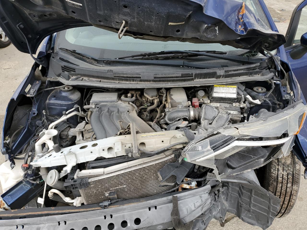 2018 Nissan Versa VIN 3N1CE2CP1JL351848 Copart auction photo, all over / undercarriage damage thumbnail 11