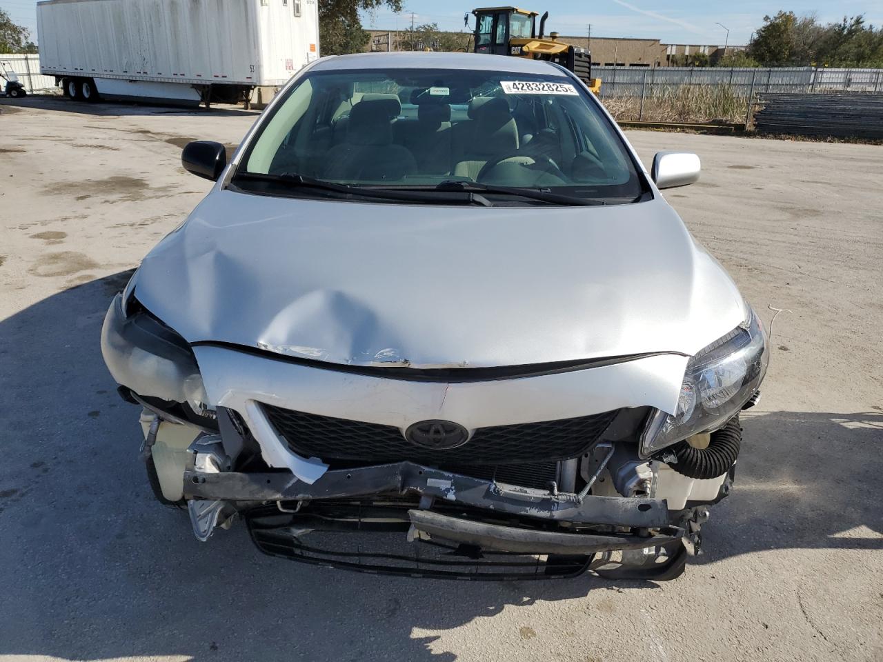 2010 Toyota Corolla VIN 1NXBU4EE5AZ212990 Copart auction photo, front end / side damage thumbnail 5