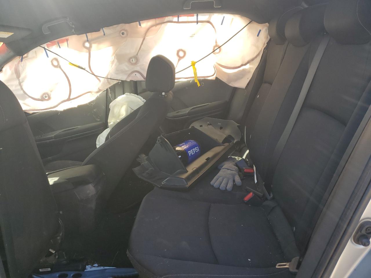 2019 Honda Civic VIN SHHFK7H4XKU422879 Copart auction photo, front end / all over damage thumbnail 11