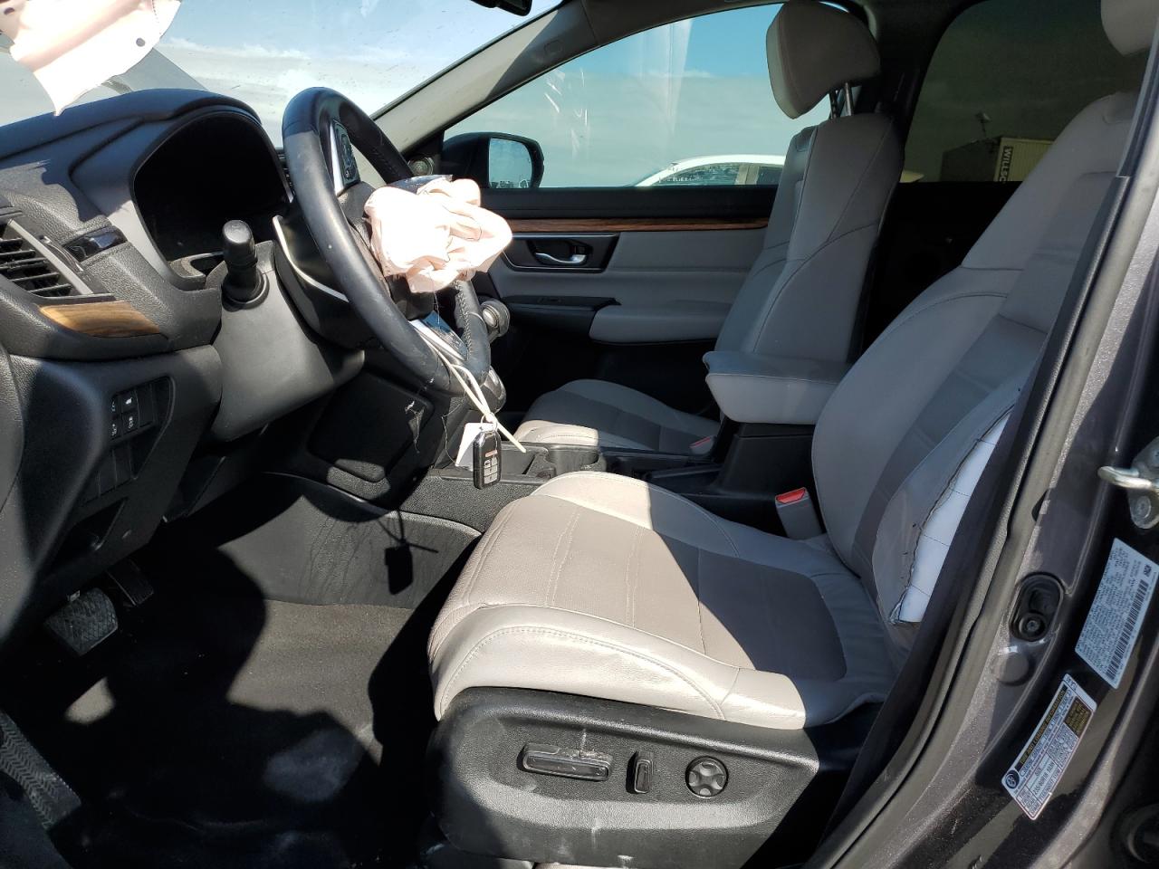 2017 Honda CR-V VIN 2HKRW2H80HH626027 Copart auction photo, front end damage thumbnail 7