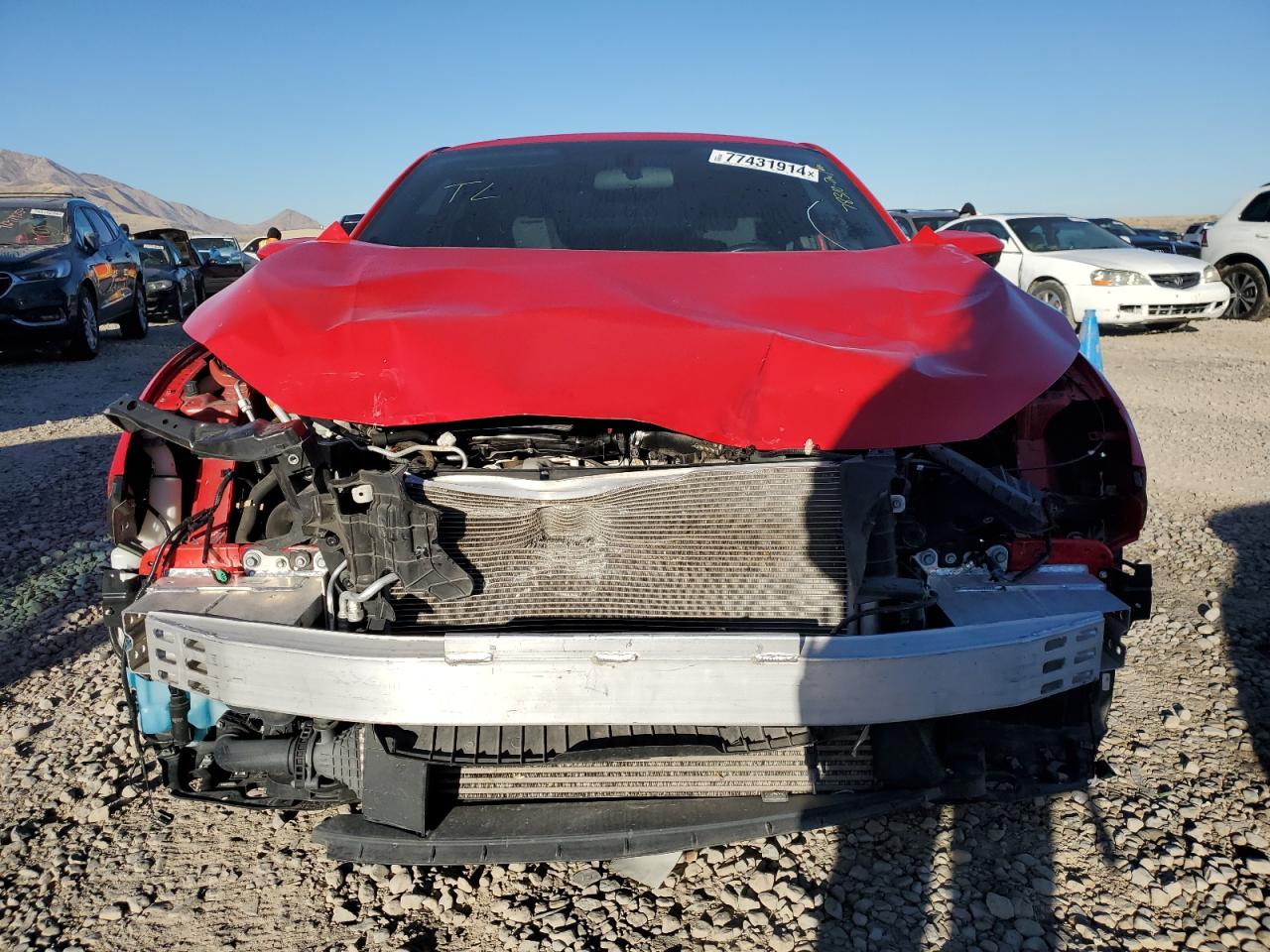 2019 Honda Civic VIN 2HGFC3A55KH752211 Copart auction photo, front end damage thumbnail 5