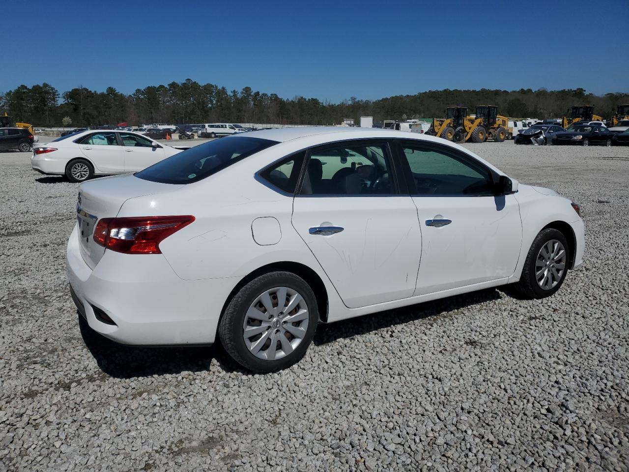 2019 Nissan Sentra VIN 3N1AB7AP4KY206100 Copart auction photo, vandalism / minor dent/scratches damage thumbnail 3