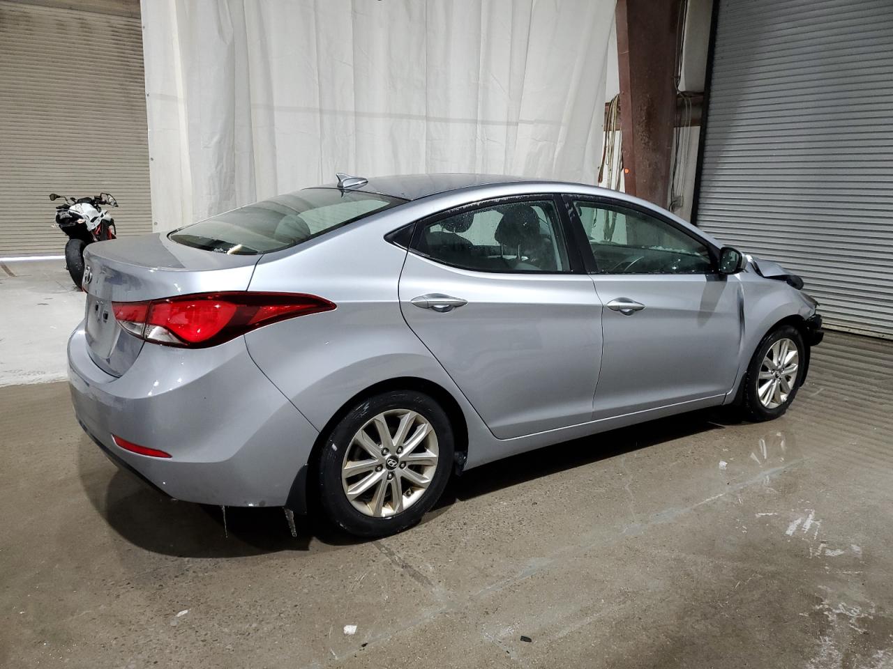 2016 Hyundai Elantra VIN 5NPDH4AE7GH654311 Copart auction photo, front end damage thumbnail 3