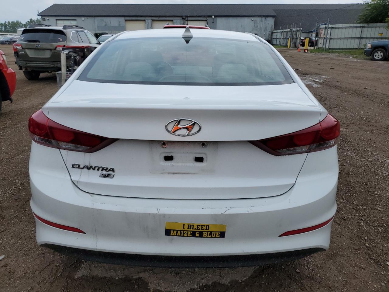 2017 Hyundai Elantra VIN 5NPD74LF3HH212202 Copart auction photo, front end damage thumbnail 6