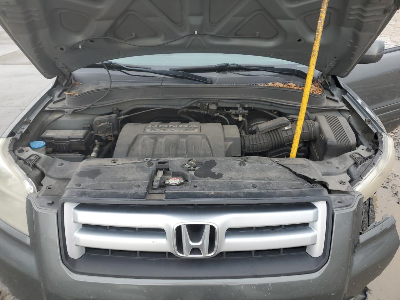 2007 Honda Pilot VIN 5FNYF187X7B011544 Copart auction photo, front end damage thumbnail 14