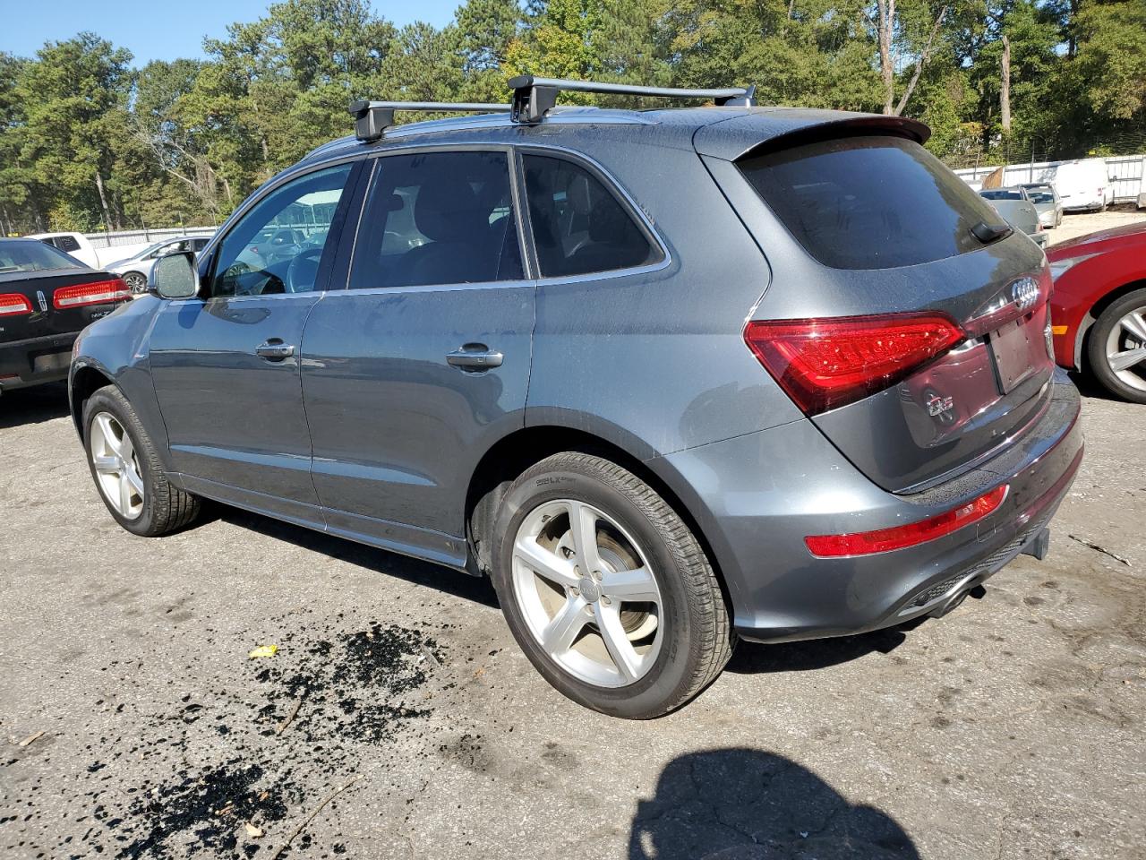 2017 Audi Q5 VIN WA1M2AFP0HA038057 Copart auction photo, top/roof damage thumbnail 2