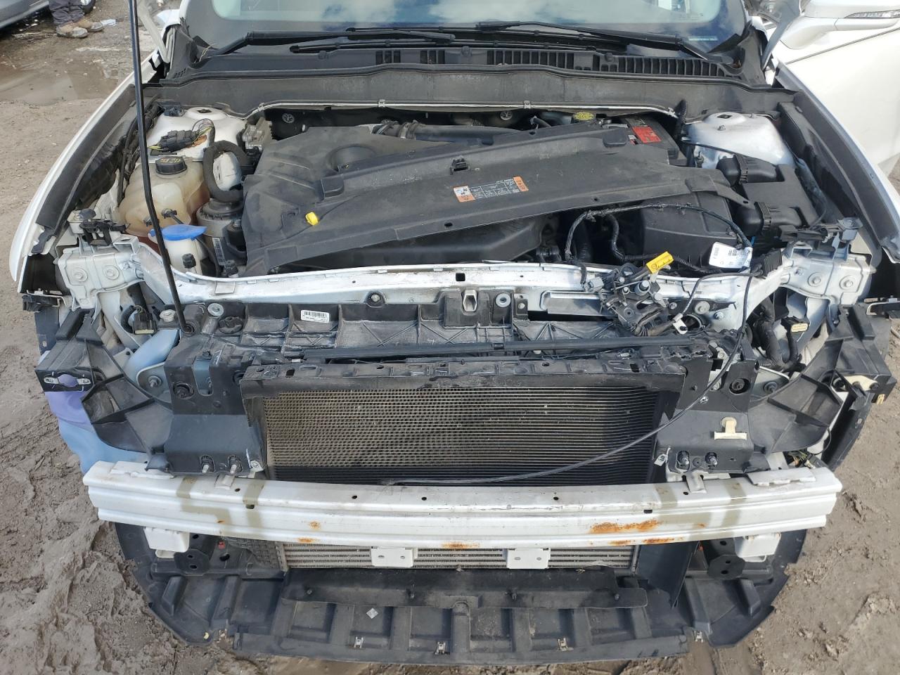 2015 Ford Fusion VIN 3FA6P0H98FR239514 Copart auction photo, front end damage thumbnail 12