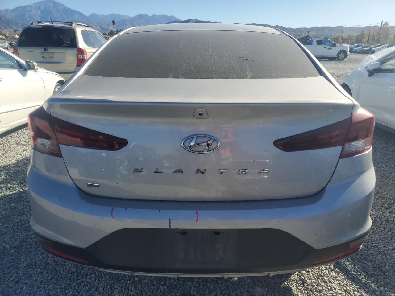 2020 Hyundai Elantra VIN KMHD74LF3LU998626 Copart auction photo, all over damage thumbnail 6
