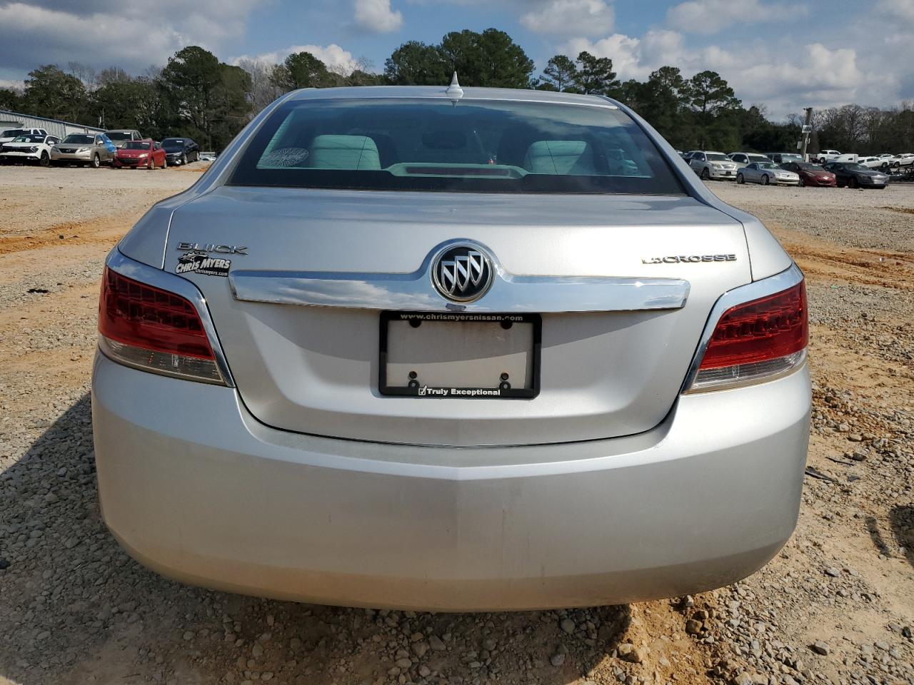 2010 Buick LaCrosse VIN 1G4GB5EG1AF151225 Copart auction photo, side damage thumbnail 6