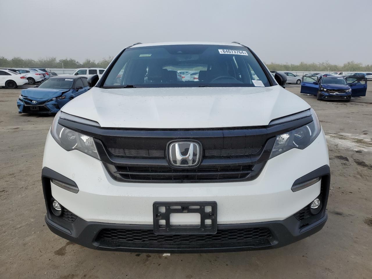 2022 Honda Pilot VIN 5FNYF6H83NB077596 Copart auction photo, vandalism damage thumbnail 5