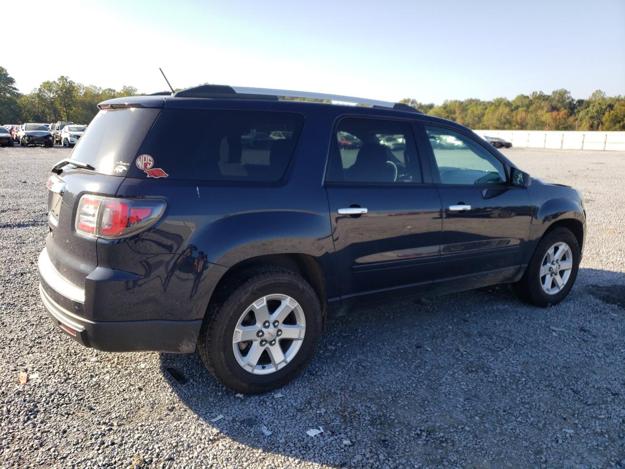 2015 GMC Acadia VIN 1GKKRNED7FJ182648 Copart auction photo, front end damage thumbnail 3