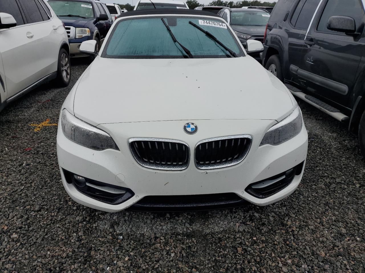 2017 BMW 2er VIN WBA2K9C32H7A26373 Copart auction photo, water/flood damage thumbnail 5