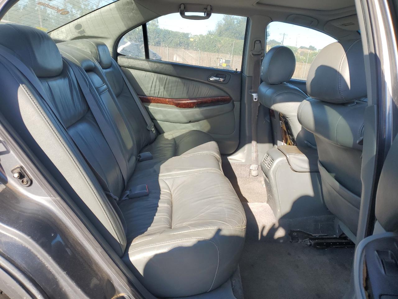 2000 Acura TL VIN 19UUA5661YA022717 Copart auction photo, rear end / minor dent/scratches damage thumbnail 10