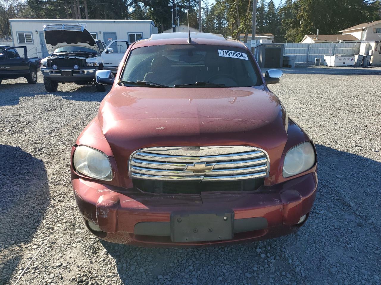 2008 Chevrolet HHR VIN 3GNDA53P68S608640 Copart auction photo, front end / side damage thumbnail 5