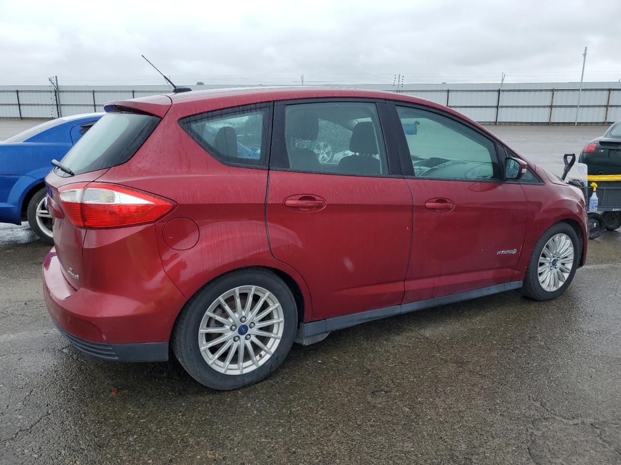 2014 Ford C-MAX VIN 1FADP5AU3EL507725 Copart auction photo, front end damage thumbnail 3