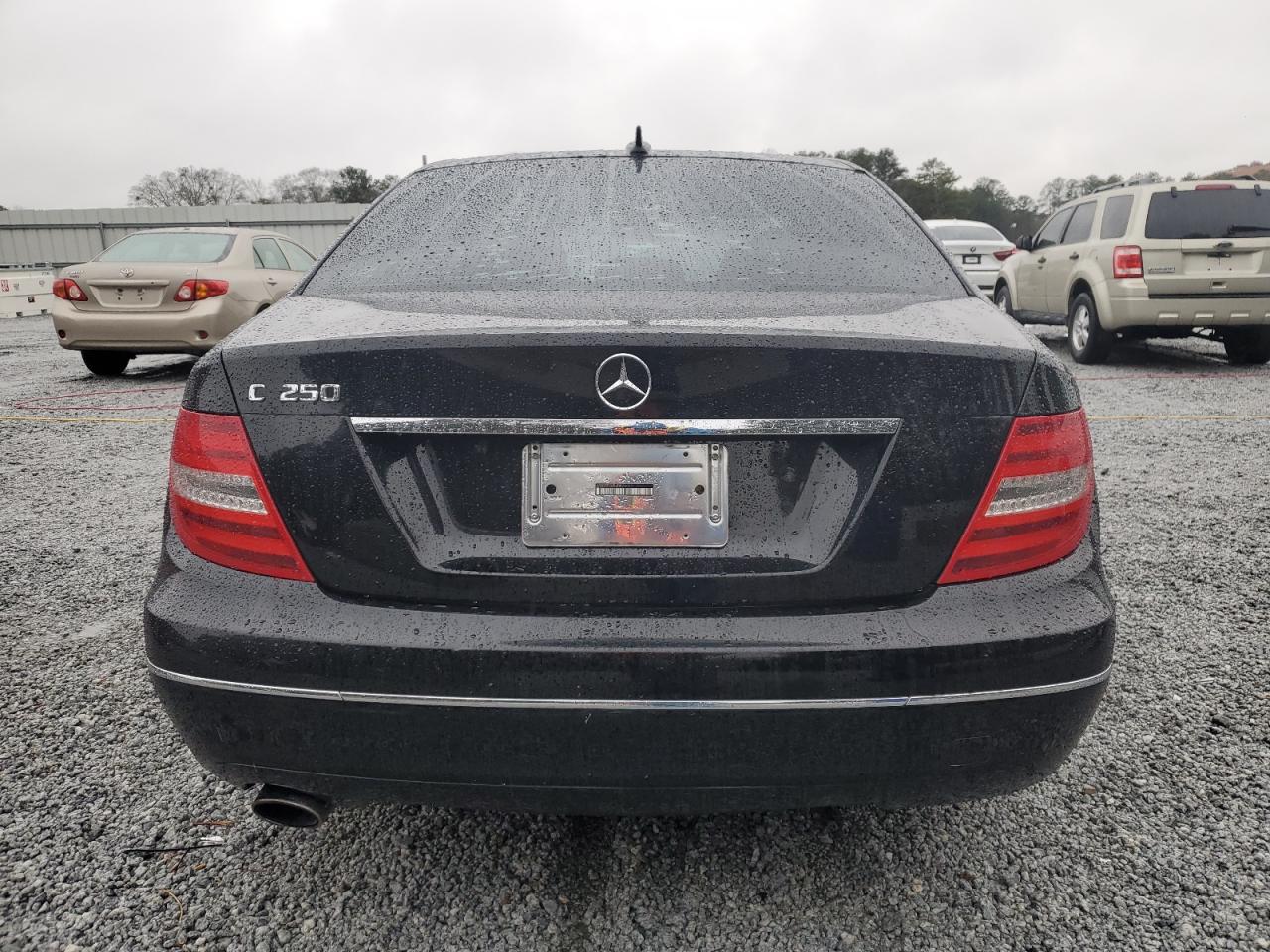 2013 Mercedes-Benz C-klasse VIN WDDGF4HB3DR245571 Copart auction photo, mechanical / minor dent/scratches damage thumbnail 6