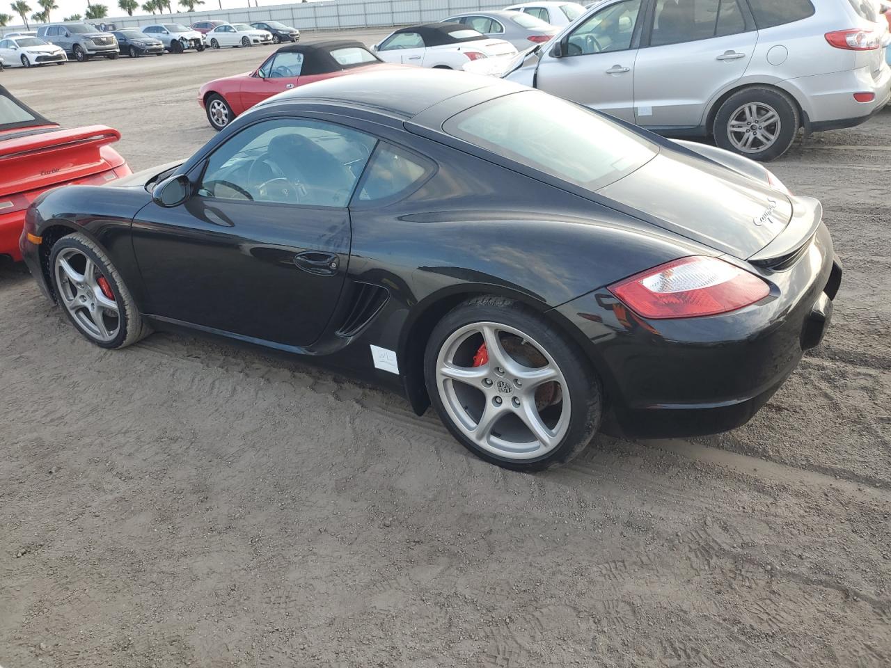2008 Porsche Cayman VIN WP0AB29898U782418 Copart auction photo, water/flood / minor dent/scratches damage thumbnail 2