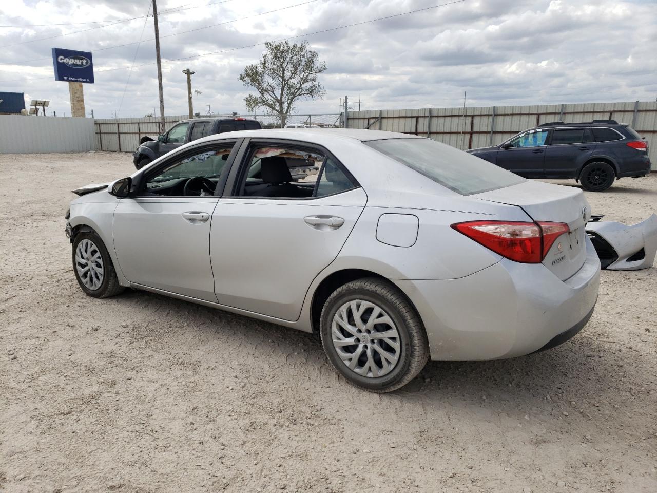 2017 Toyota Corolla VIN 5YFBURHE9HP627816 Copart auction photo, front end damage thumbnail 2