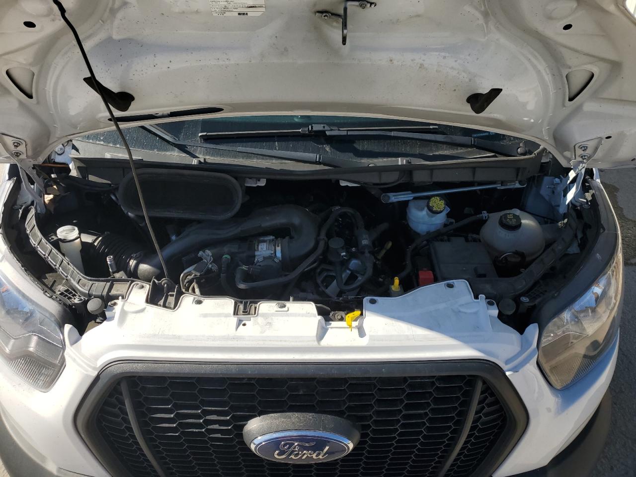 2021 Ford Transit VIN 1FTBR1Y87MKA53352 Copart auction photo, side / minor dent/scratches damage thumbnail 12