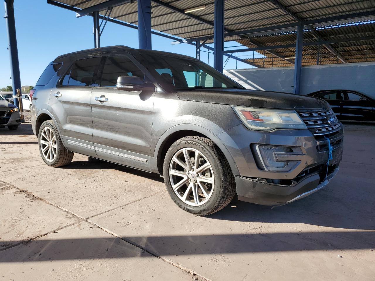 2016 Ford Explorer VIN 1FM5K7F89GGC49187 Copart auction photo, front end damage thumbnail 4