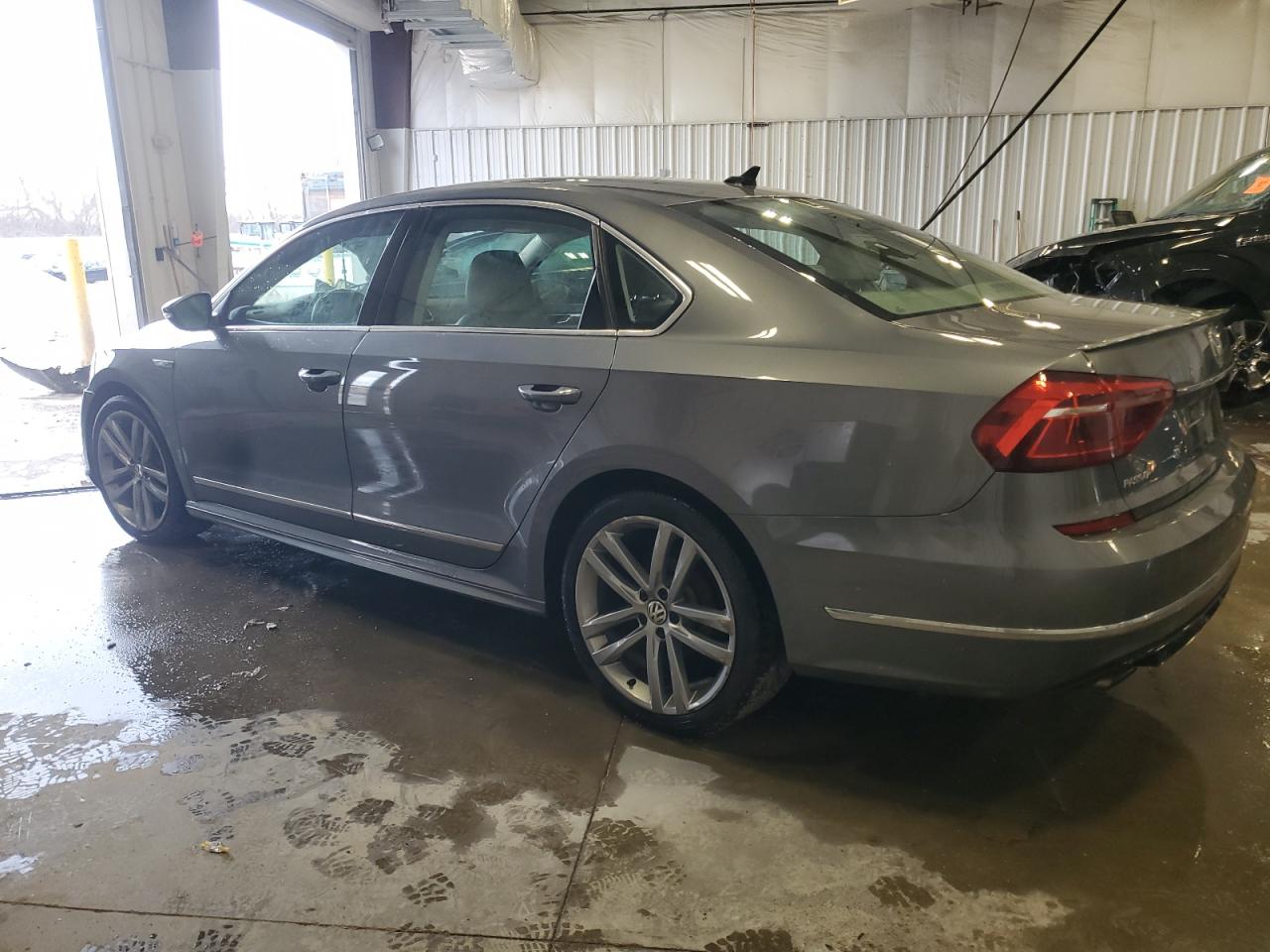 2017 Volkswagen Passat VIN 1VWDT7A39HC064278 Copart auction photo, front end / side damage thumbnail 2