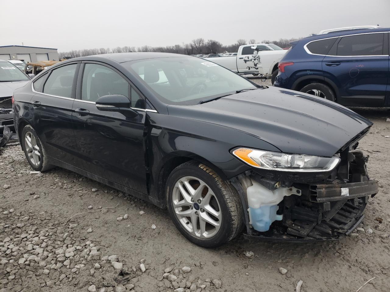 2014 Ford Fusion VIN 3FA6P0HD0ER155710 Copart auction photo, front end damage thumbnail 4