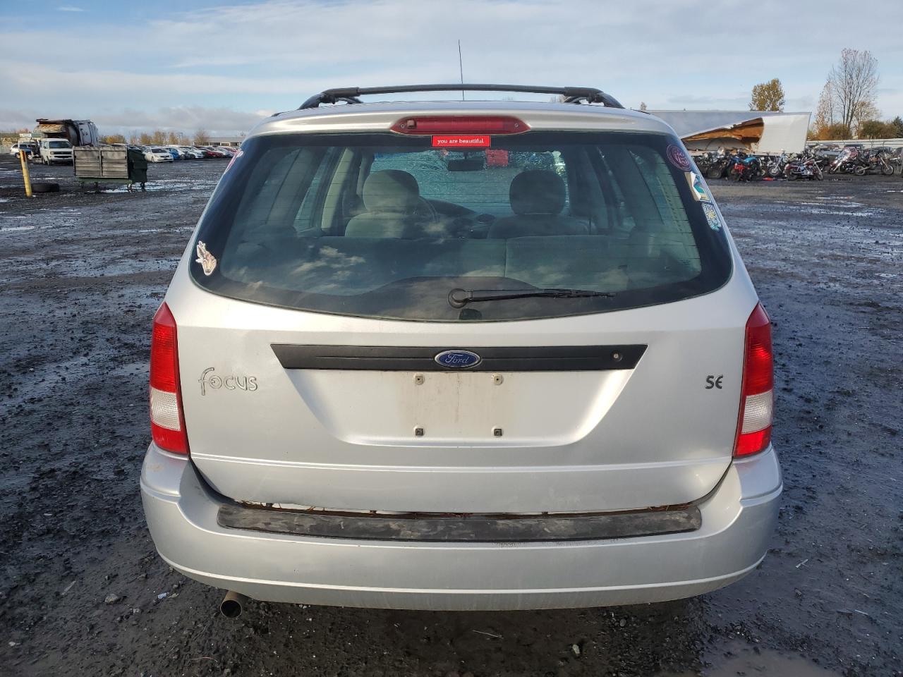 2000 Ford Focus VIN 1FAHP3639YW261420 Copart auction photo, front end damage thumbnail 6