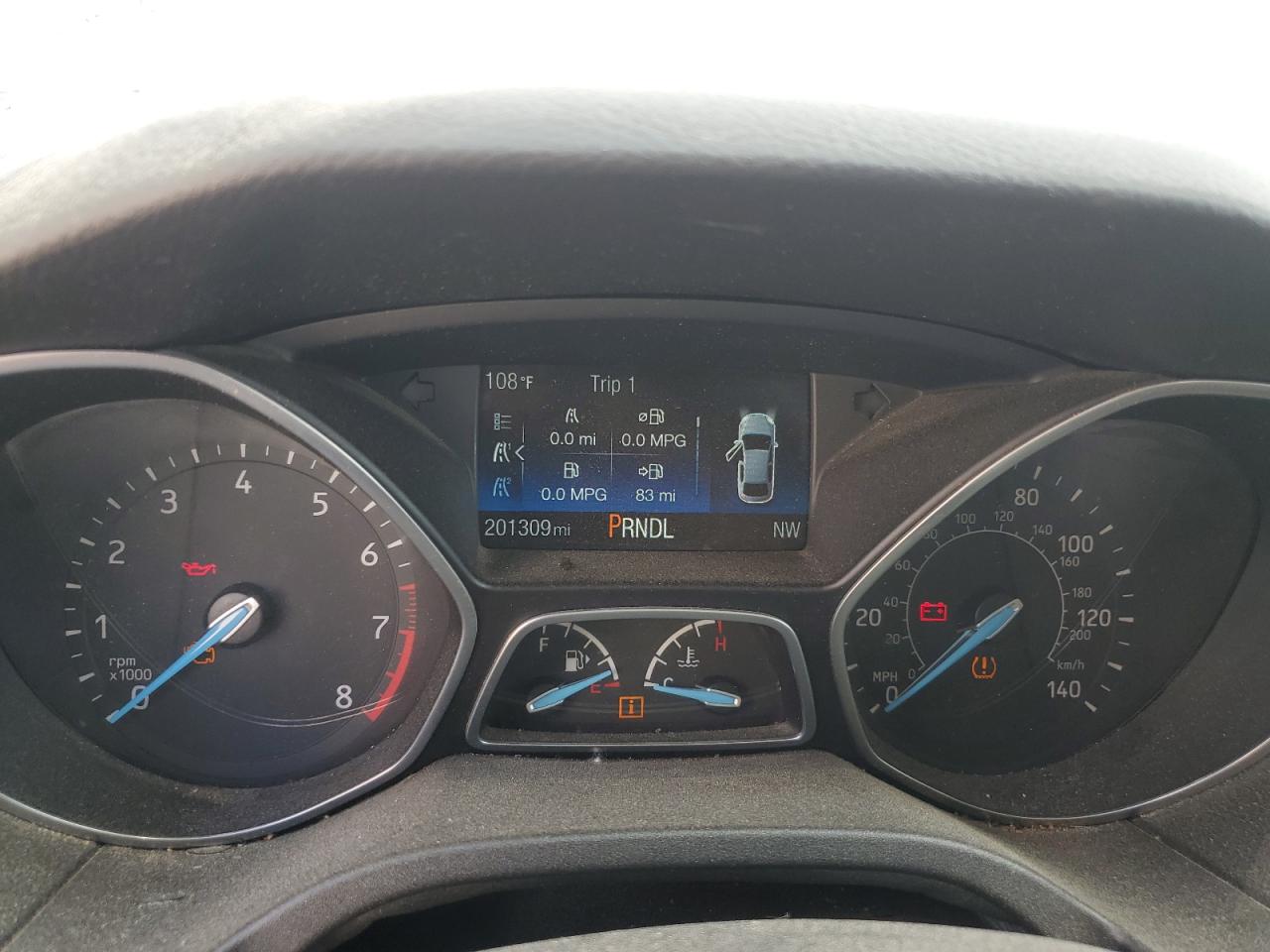2015 Ford Focus VIN 1FADP3K25FL277012 Copart auction photo, mechanical / normal wear damage thumbnail 9