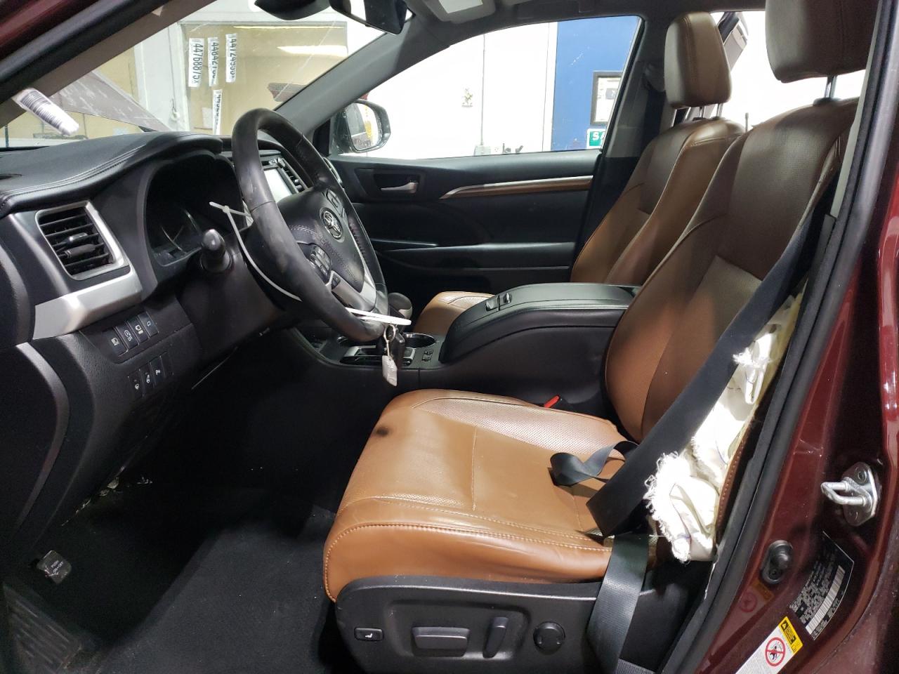 2017 Toyota Highlander VIN 5TDDZRFH7HS468342 Copart auction photo, side damage thumbnail 7